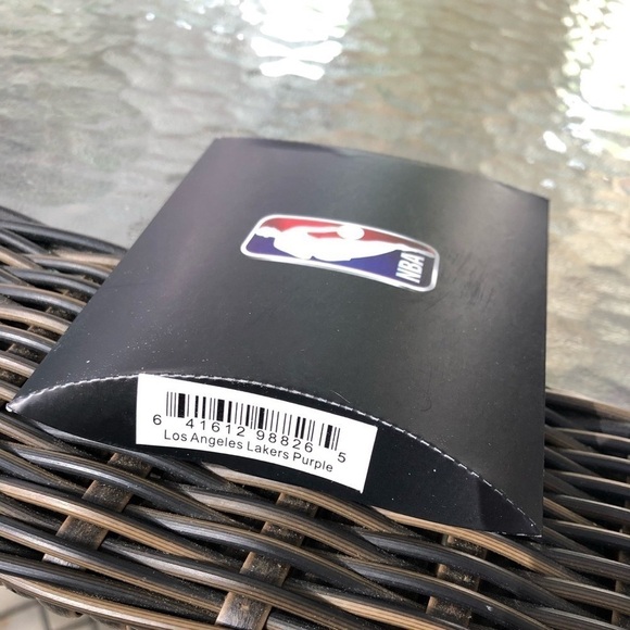 Ashley Bridget x NBA LA Lakers Purple White Braided Bracelet NEW 3 Layer Rope - Picture 5 of 9